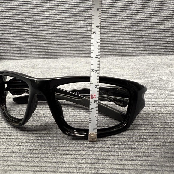 Oakley Valve Sunglasses Frames Polished Black 12-837 60-16 133 Mens Sport Wrap - Picture 14 of 15